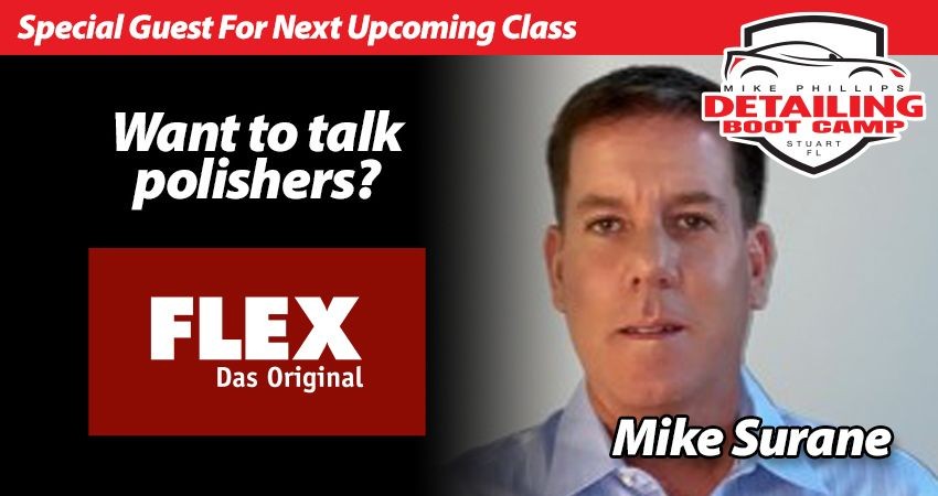 Mike Surane Mike Phillips Car Detailing Classes
