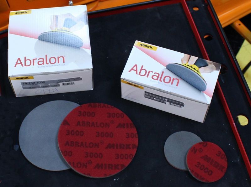 Mirka Abralon #3000 Sanding Discs