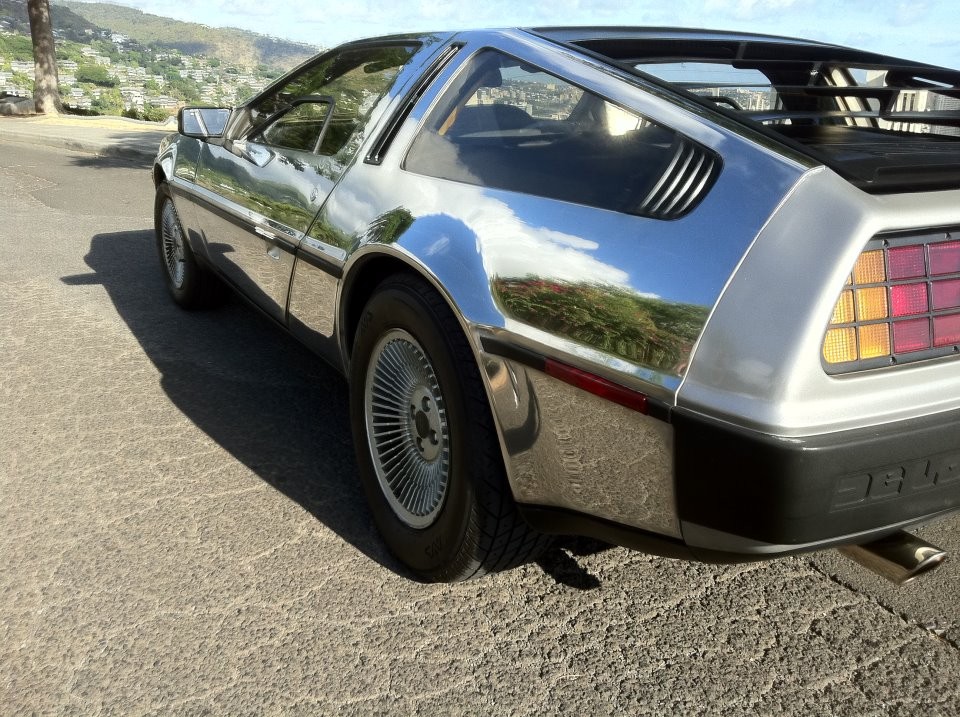 Mirror Finish Delorian