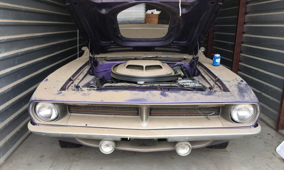MOPAR Barn Find 1970 Plymouth Cuda 440-6 Mike Phillips Autogeek