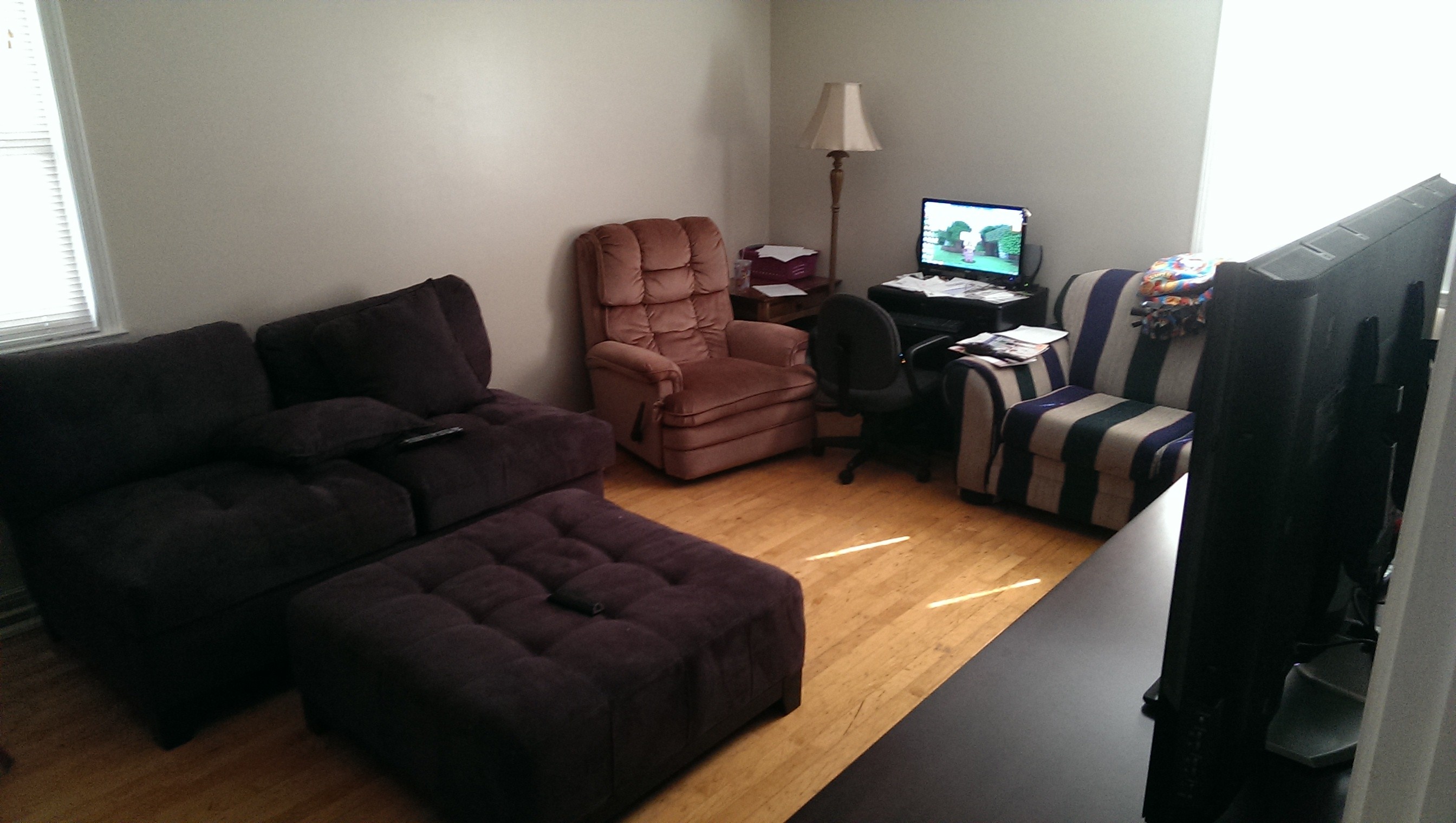 Moved into first room, nice and cozie