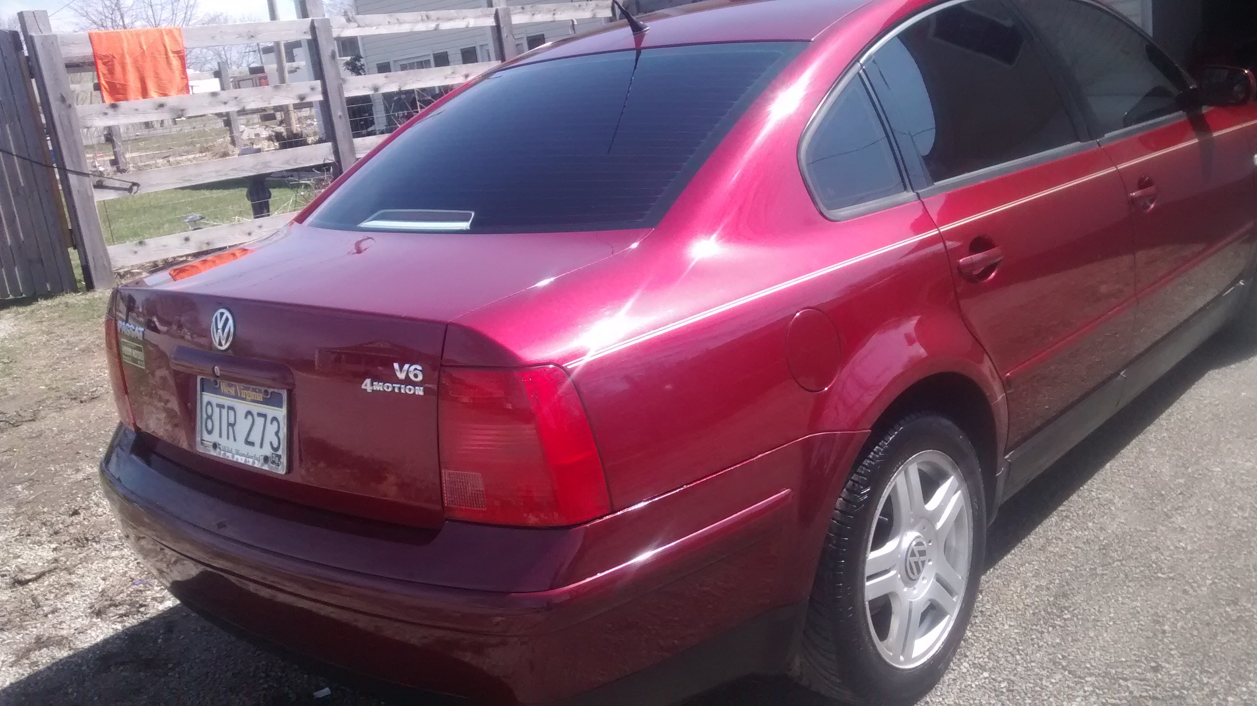 My 2001 VW Passat GLX 4Motion