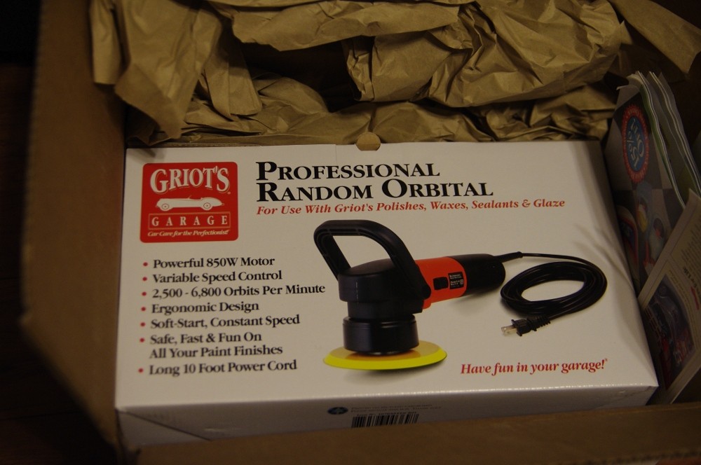 My first new toy for detailing - Griot's Garage Random Orbital