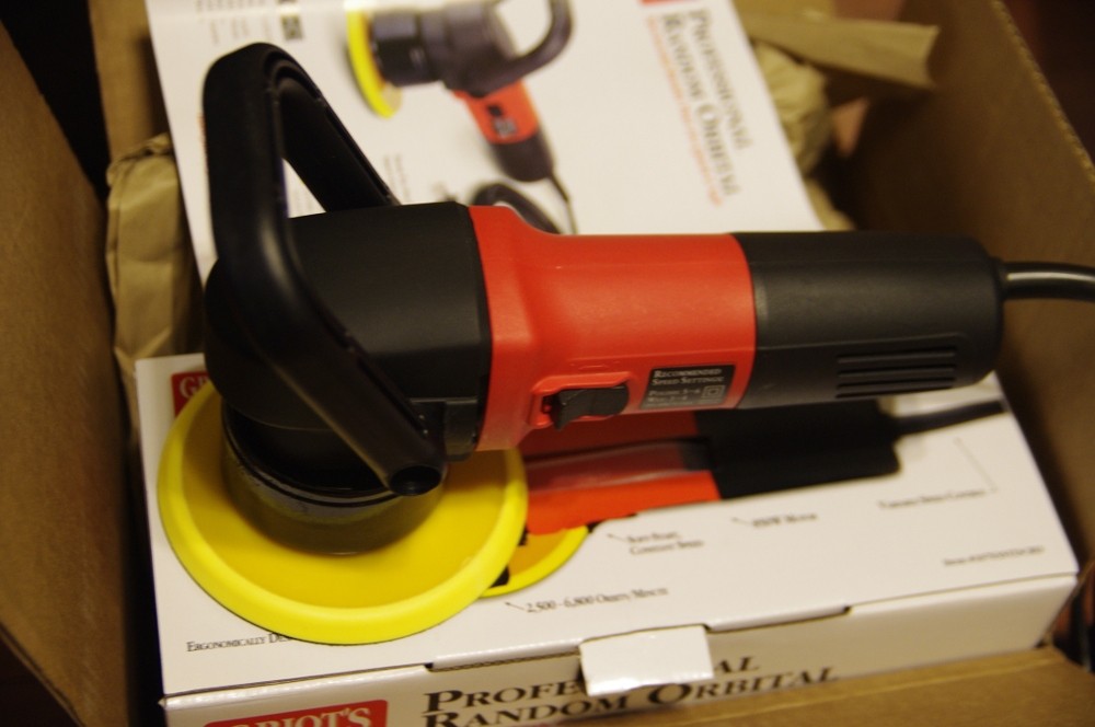 My first new toy for detailing - Griot's Garage Random Orbital