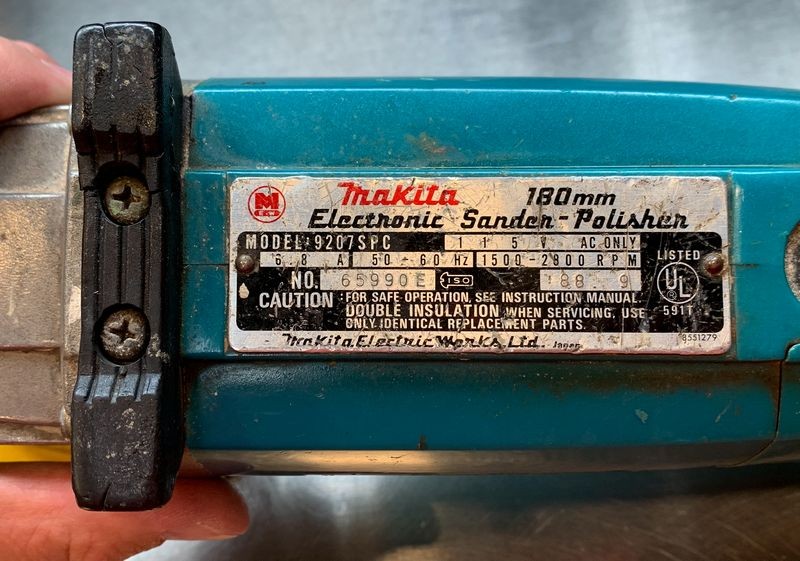 My first rotary buffer Makita 9207SPC Mike Phillips