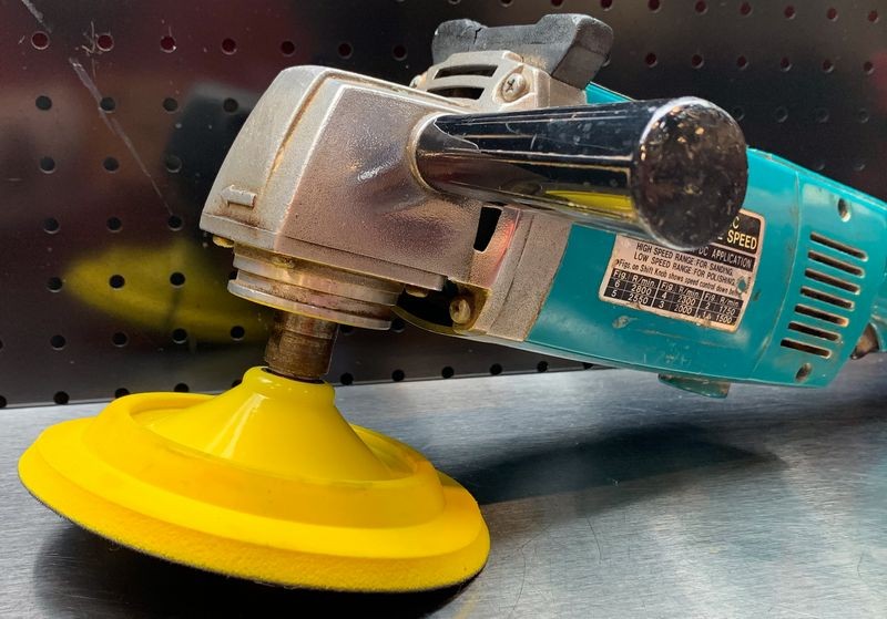 My first rotary buffer Makita 9207SPC Mike Phillips