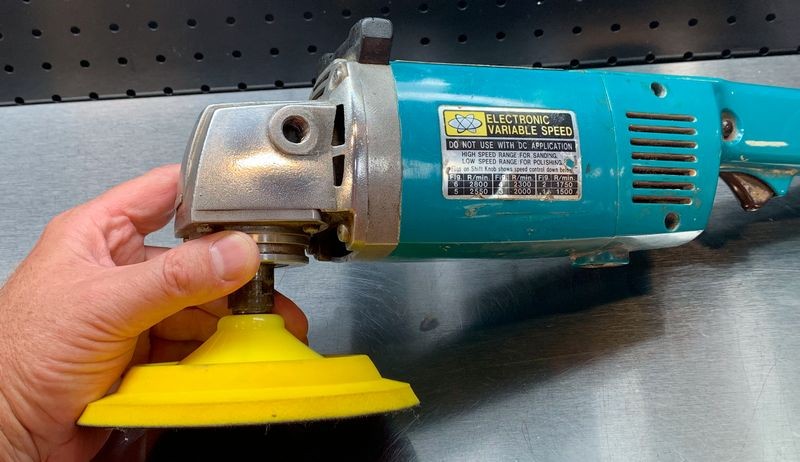 My first rotary buffer Makita 9207SPC Mike Phillips