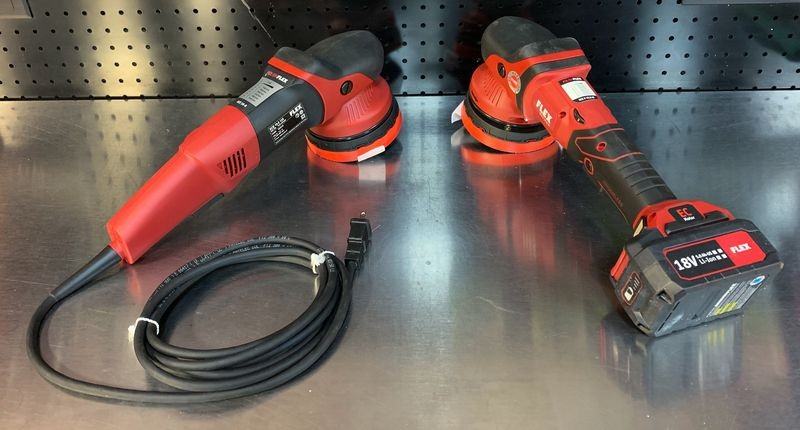 New FLEX XC Corded and Cordless Polishers