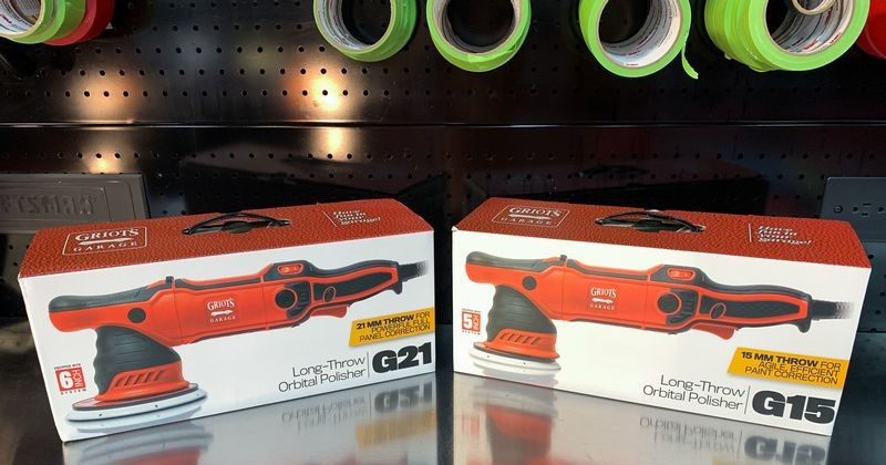 NEW Griots Garage BOSS 15mm and 21mm Polishers Mike Phillips
