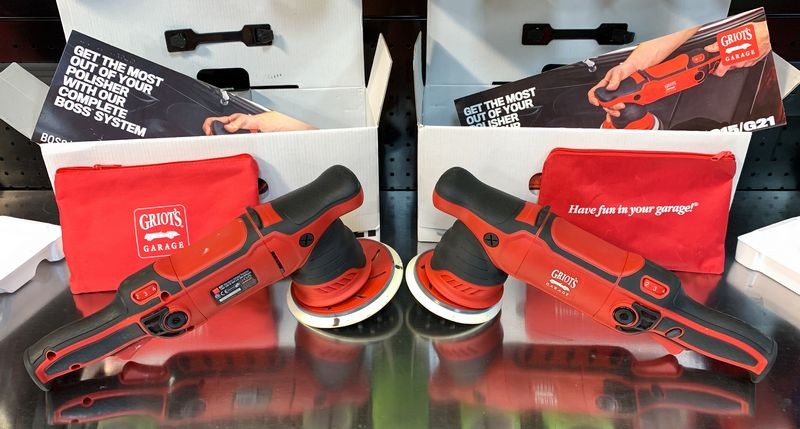 NEW Griots Garage BOSS 15mm and 21mm Polishers Mike Phillips