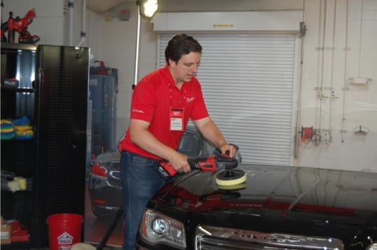New Milwaukee Cordless Rotary Buffer Autogeek Mike Phillips