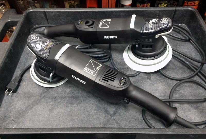 New RUPES Mark II BigFoot 21 and BigFoot 15 polishers