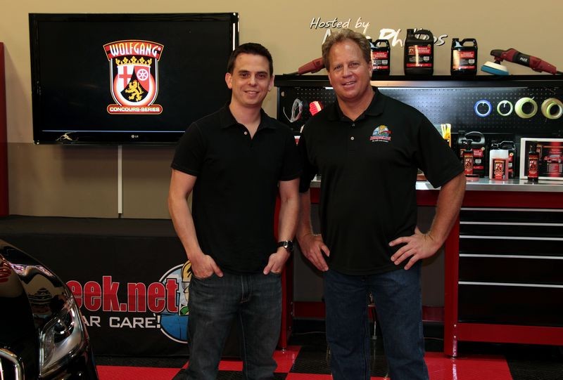 Nick Rutter and Mike Phillips at Autogeek
