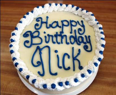 Nick's Birthday Cake