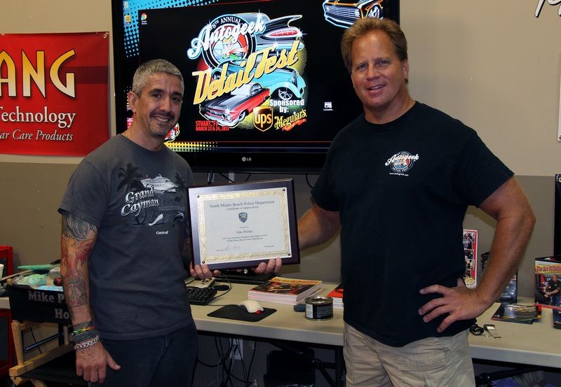 North Miami Beach Police Department Certificate of Appreciation