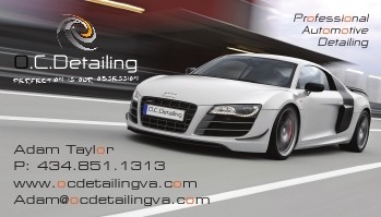 O.C.Detailing Business Card Design 2010