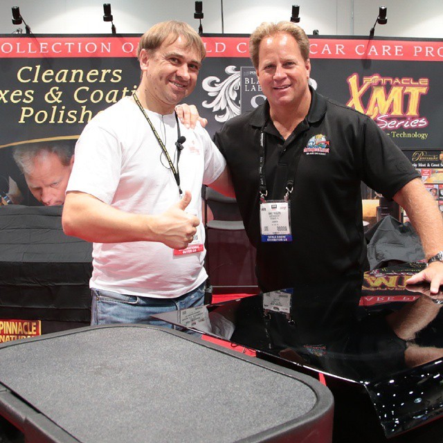 Oleg Timoshchuk and Mike Phillips at SEMA