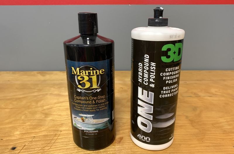 One Step Compound Polish AIO Cleaner Wax Mike Phillips