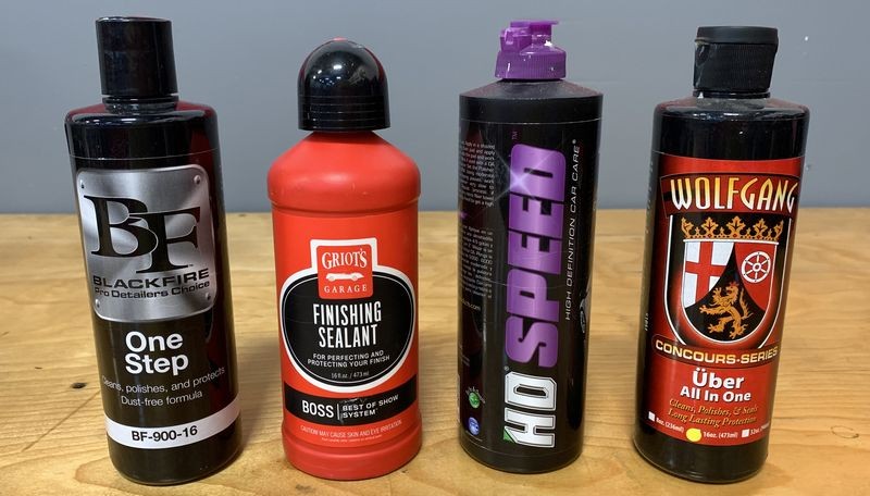 One Step Compound Polish AIO Cleaner Wax Mike Phillips