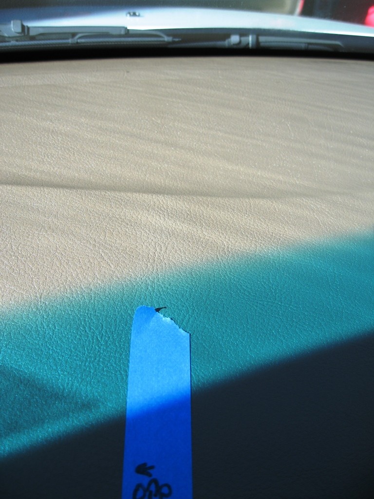 OPP vs MP showing tape line without product