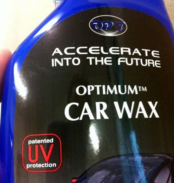 Optimum Car Wax