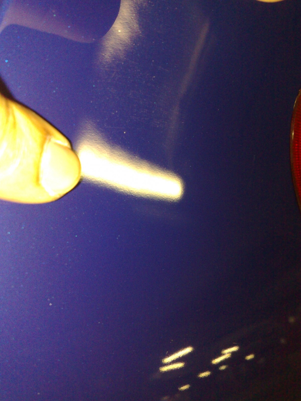 Orange peel?