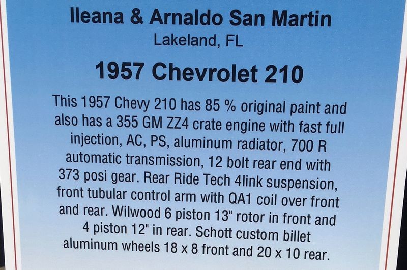 Original Paint 1957 Chevy Car Detailing Class