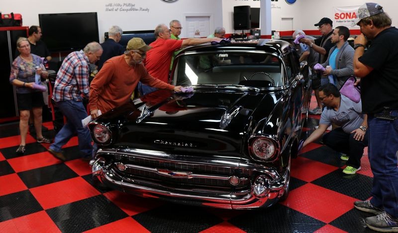 Original Paint 1957 Chevy Car Detailing Class