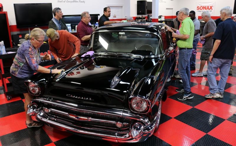 Original Paint 1957 Chevy Car Detailing Class