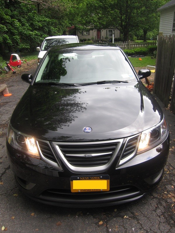 Outside front