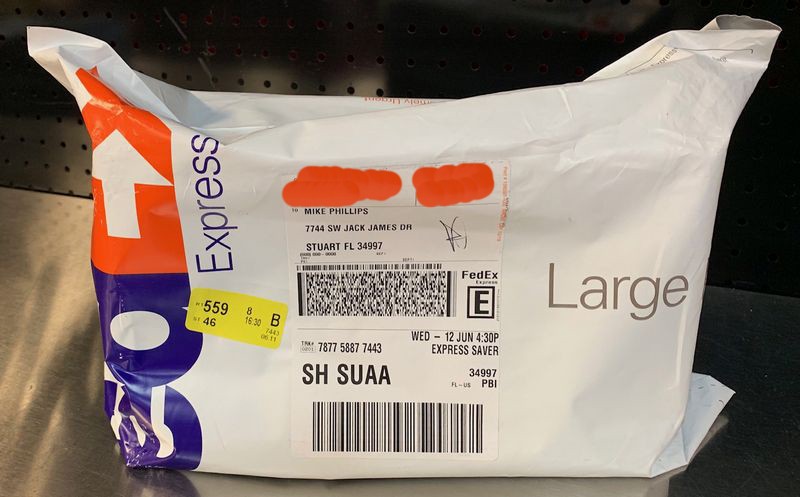 Package from Jay