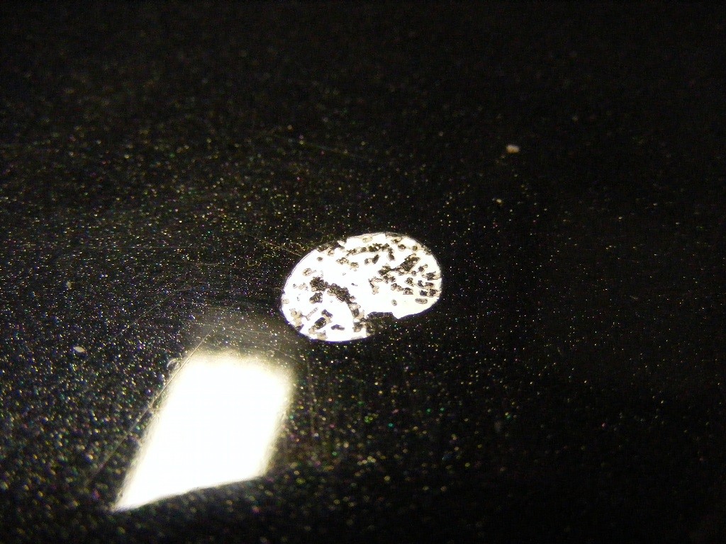 Paint thinner drop on Hood