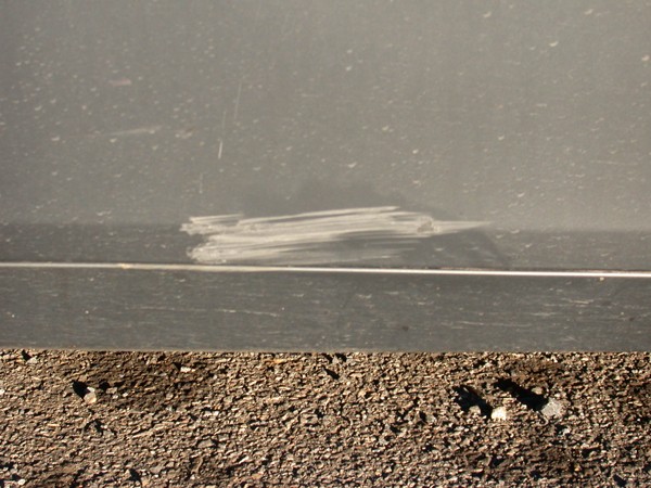 Paint Transfer and scratches