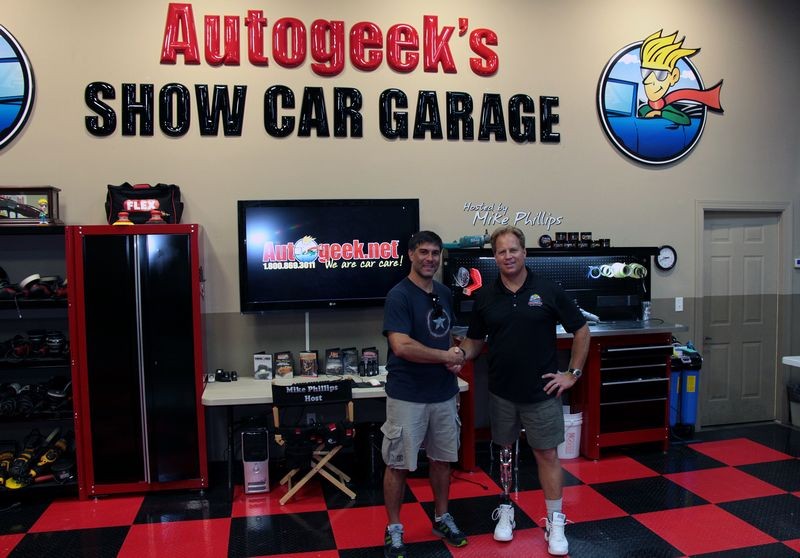Patrick from Puerto Rico at Autogeek with Mike Phillips