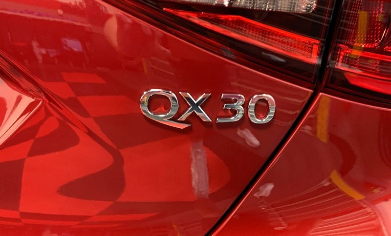 PBL Paint Coating Surface Coating  2017 IFINITI QX30