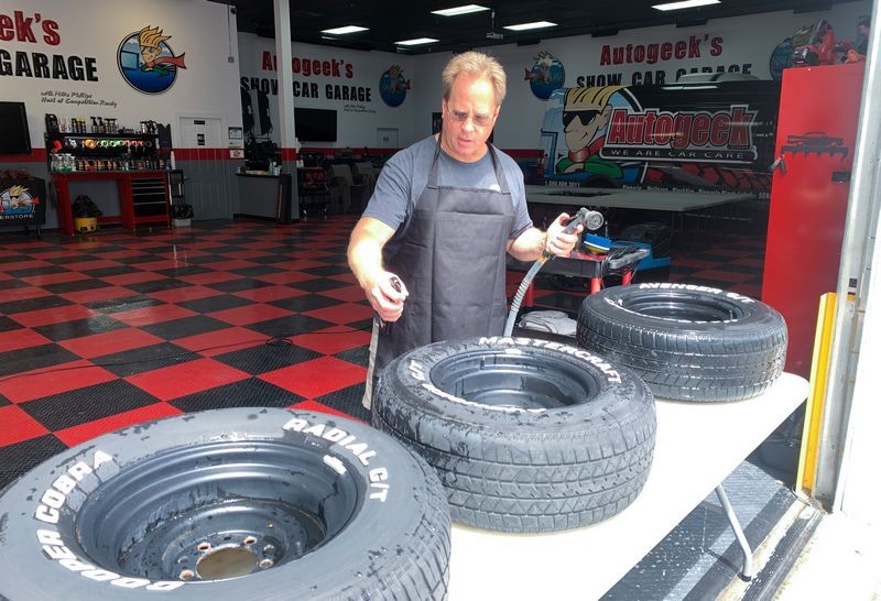 PBL Tire Clear Coat Mike Phillips Autogeek