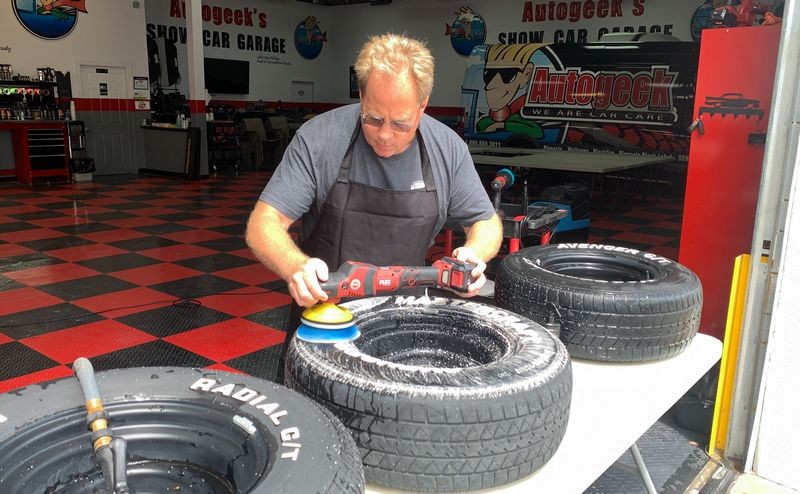 PBL Tire Clear Coat Mike Phillips Autogeek