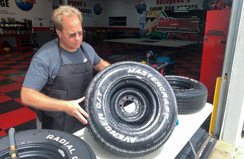 PBL Tire Clear Coat Mike Phillips Autogeek