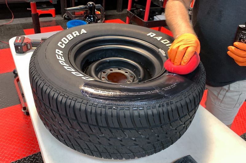 PBL Tire Clear Coat Mike Phillips Autogeek