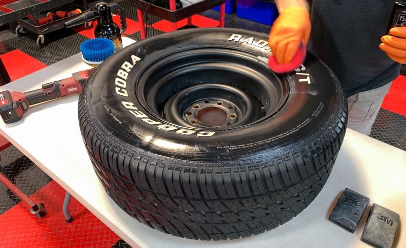 PBL Tire Clear Coat Mike Phillips Autogeek