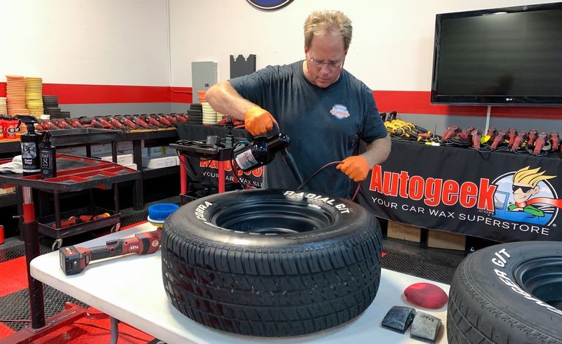 PBL Tire Clear Coat Mike Phillips Autogeek