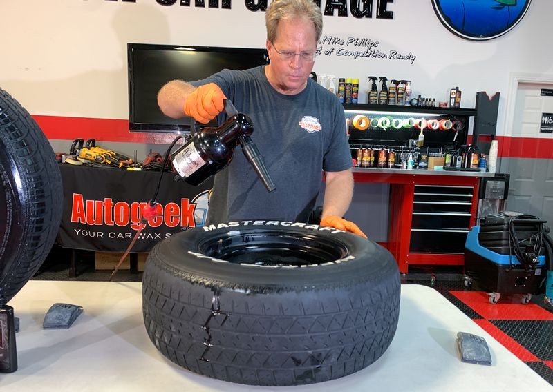 PBL Tire Clear Coat Mike Phillips Autogeek