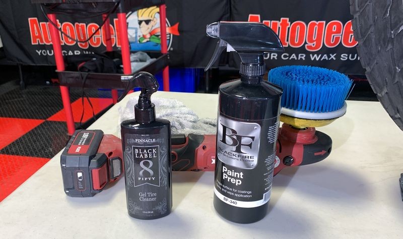 PBL Tire Clear Coat Mike Phillips Autogeek