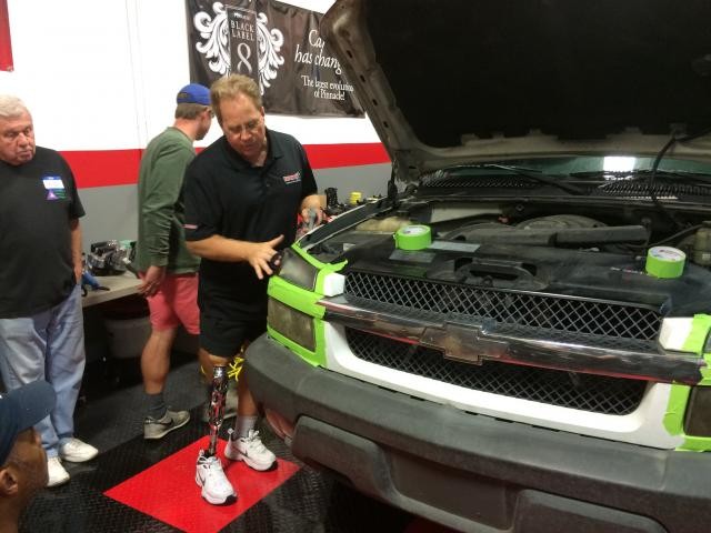 Pete Tanzini Owner Petes Detailing Mike Phillips