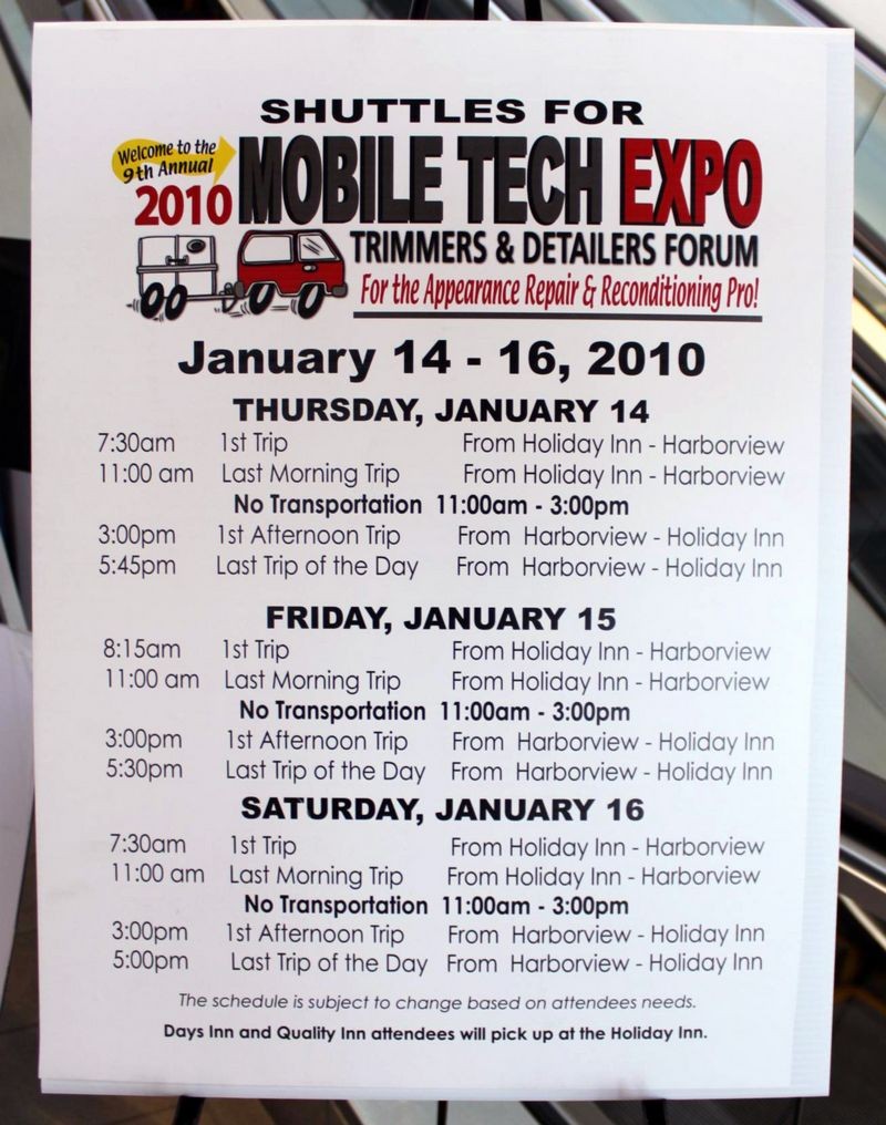 Pictures from Mobile Tech Expo 2010