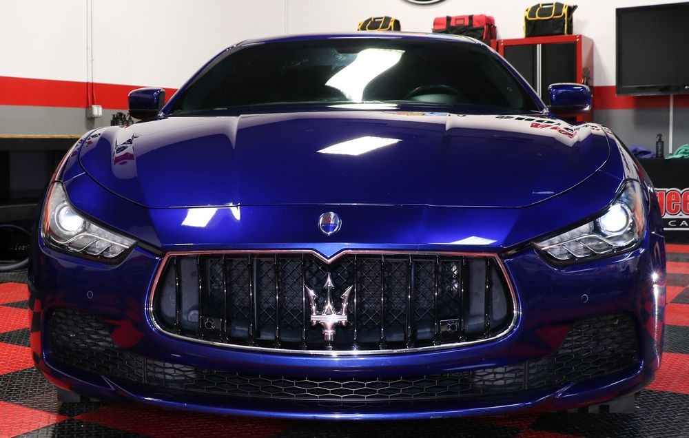 Pinnacle Black Label Paint Coating - Blue Maserati