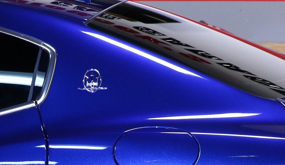 Pinnacle Black Label Paint Coating - Blue Maserati