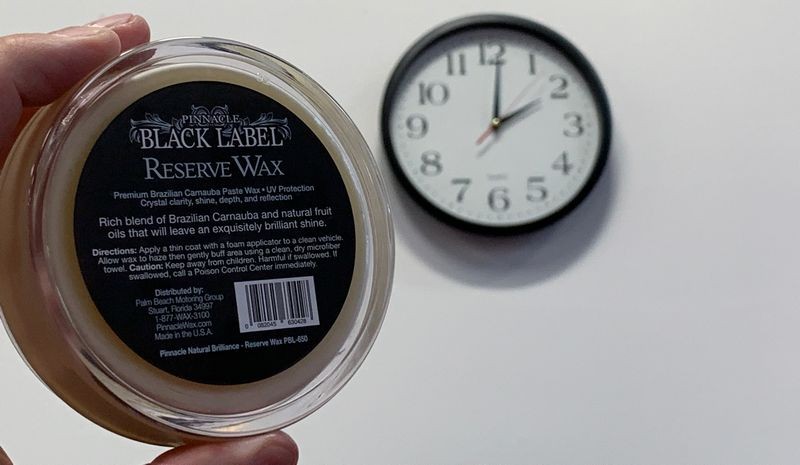 Pinnacle Black Label Reserve Wax