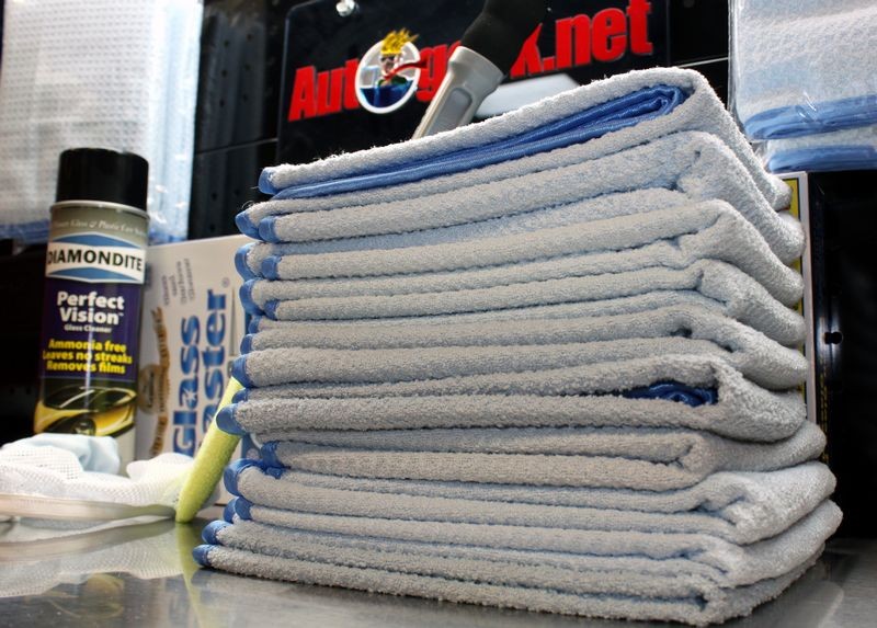 Plenty of Glass Cleaning Towels at Autogeek.net