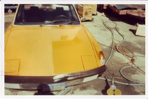 Porsche 914 ( before and after )